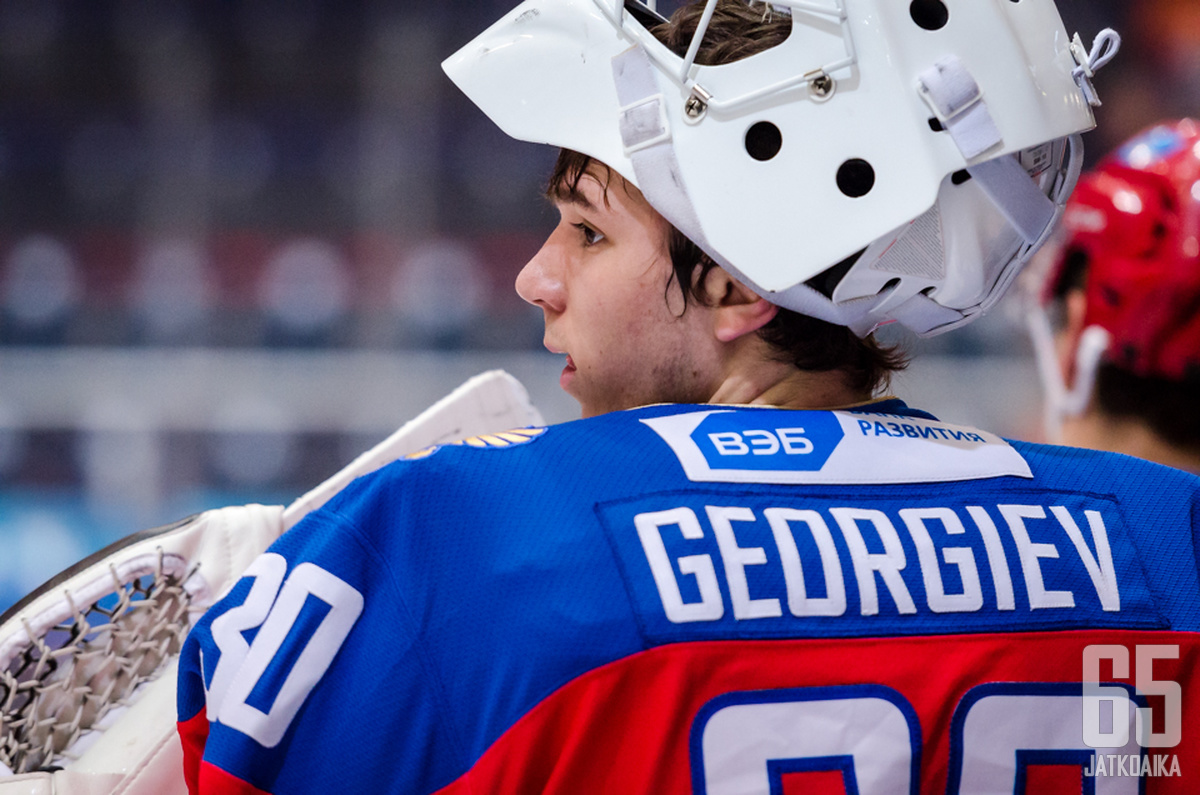 Georgiev on pelannut myös Venäjän maajoukkueessa. 
