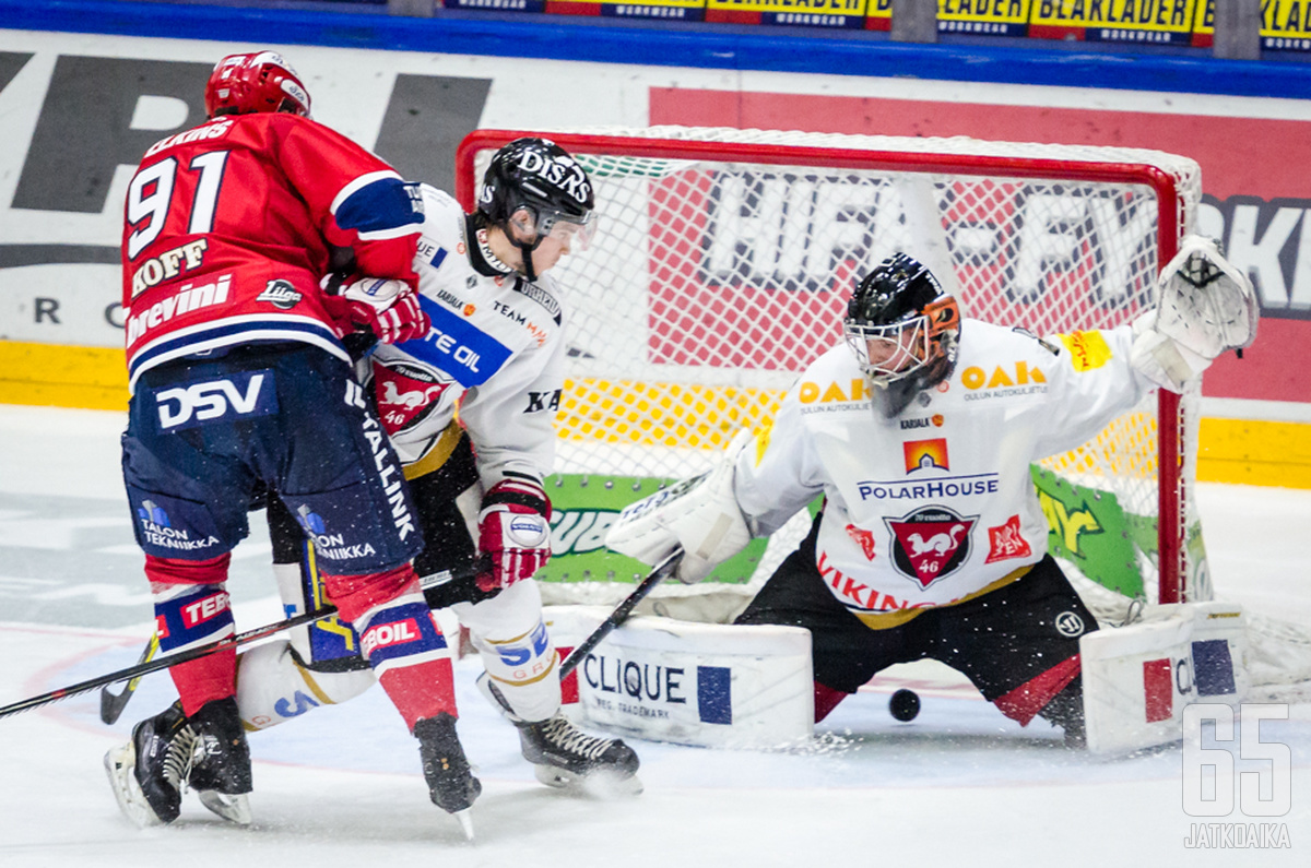 HIFK:n hyökkäysvitja joutuu perjantaina todelliseen testiin