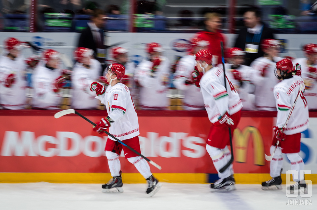 Valko-Venäjä pelasi ylimmällä tasolla viimeksi kaksi vuotta sitten.