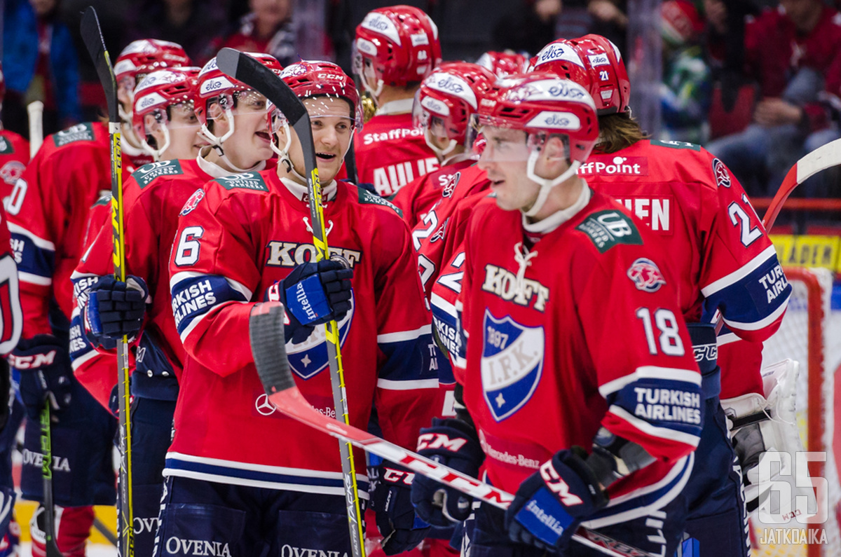 Runkosarjan viimeinen loppurytistys alkaa HIFK-johtoisena.