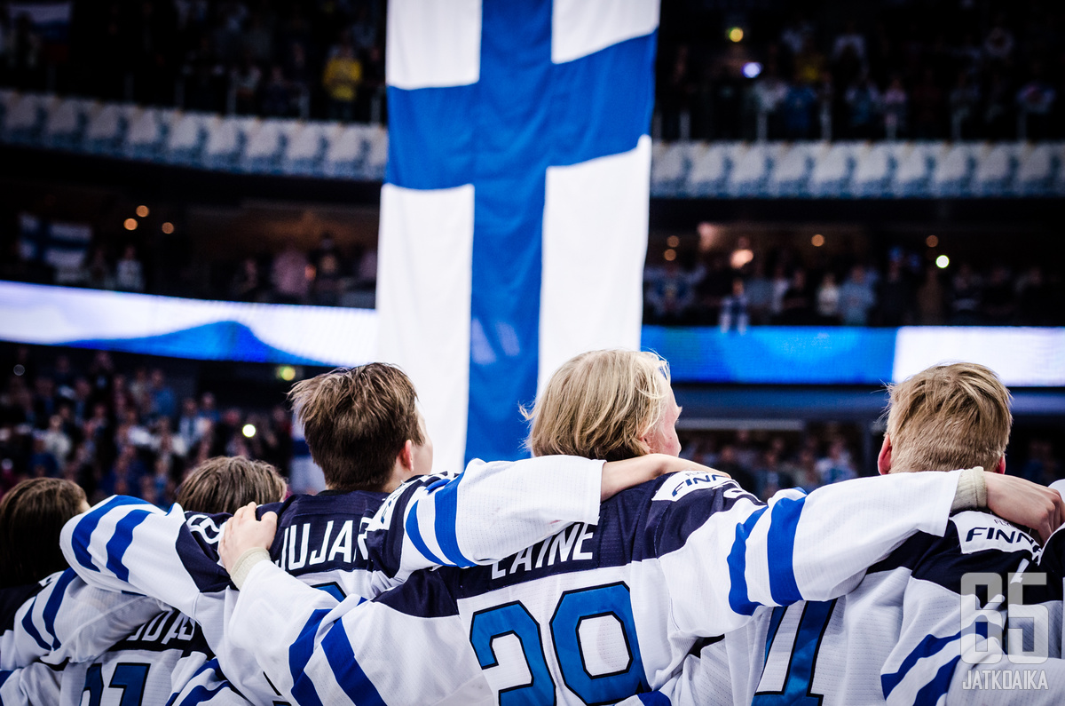 HELSINKI, FINLAND 2016-01-05 World Junior Championships 2016: Russia U20 - Finland U20 at Hartwall Arena in Helsinki, Finland. (Photo: Riku Laukkanen/R1ku Exposures)