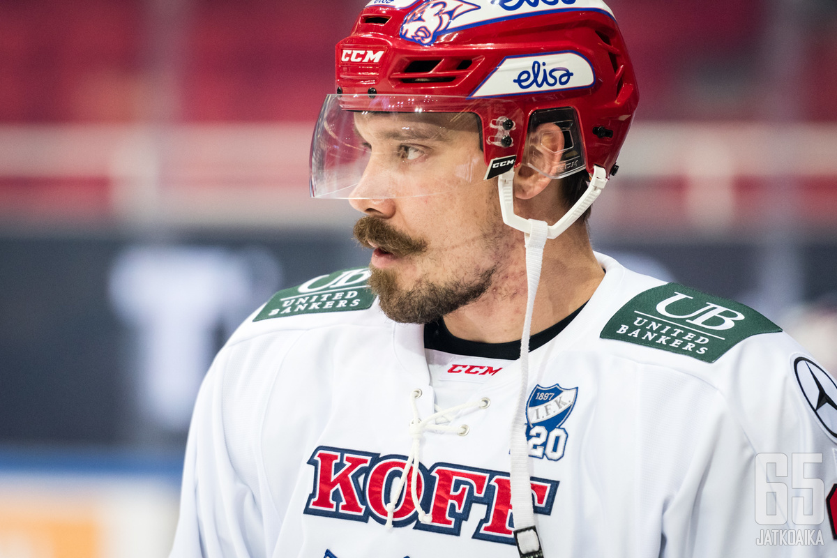 Teemu Laakso tuli koeajalle HIFK:hon.