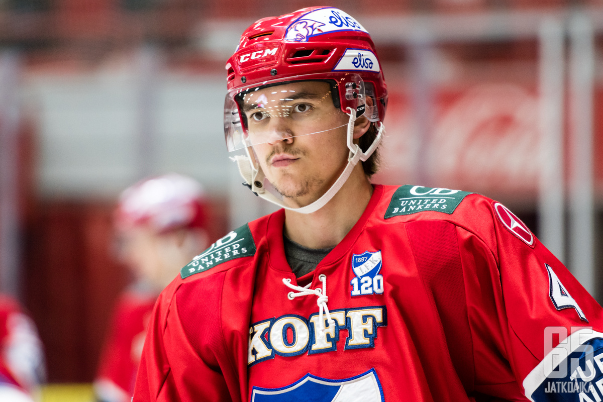 Oliwer Kaski on noussut HIFK:n yhdeksi kiekolliseksi johtohahmoksi.