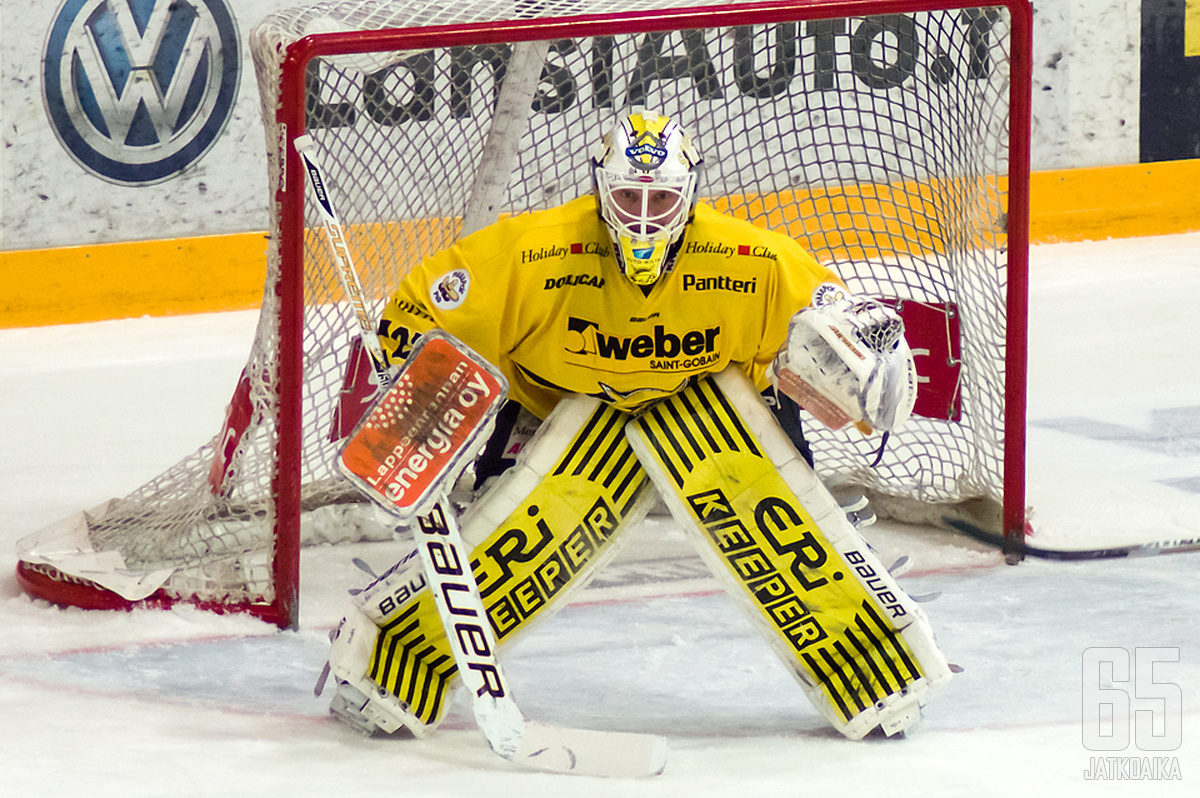 Jussi Markkanen nollasi Lukon tiistai-iltana.