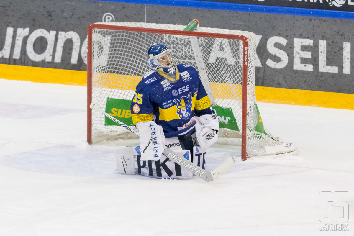 Juhana Aho oli nollapelillään iso tekijä Jukurien vierasvoitossa.