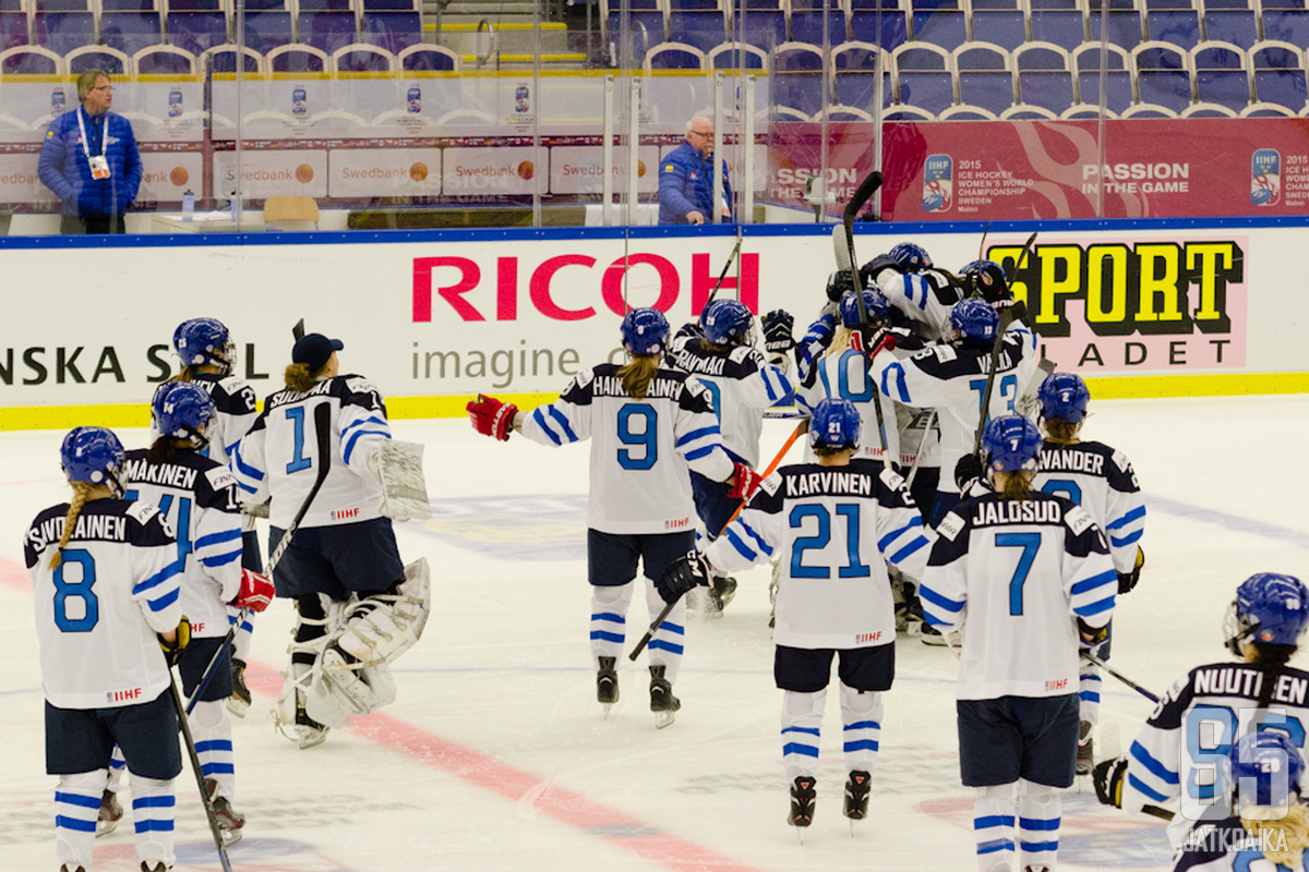 Suomi nappasi voiton Venäjästä voittomaalikilpailun jälkeen.