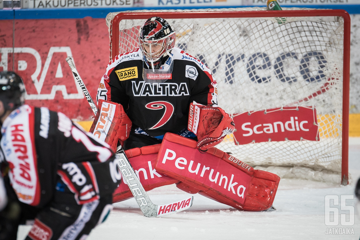 Veini Vehviläinen pelasi pääosin hyvän tulokaskauden.