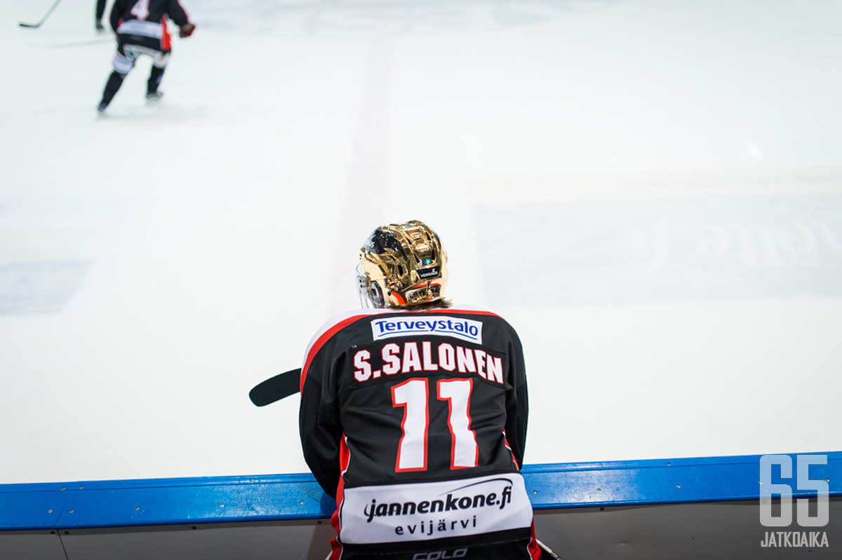 Samuel Salonen on joukkueensa toiseksi tehokkain pelaaja.