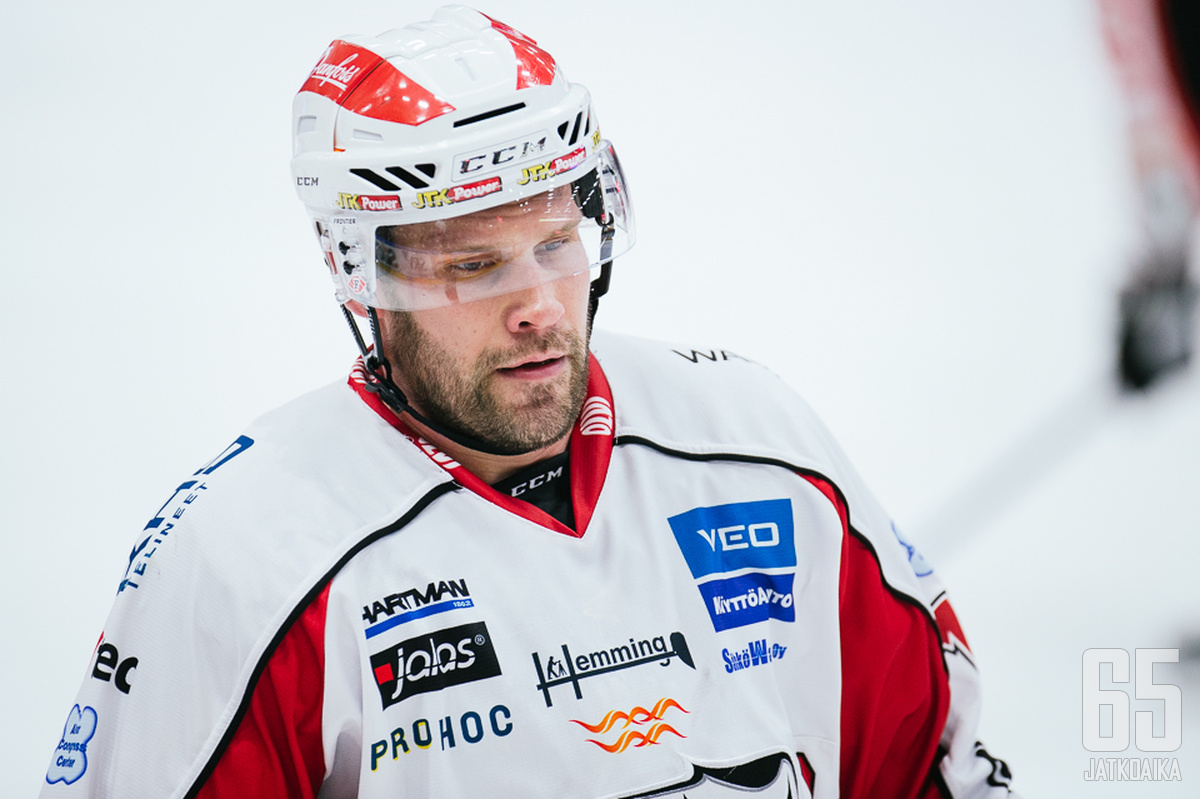 Markus Kankaanperä saa pelata vasta lokakuun lopulla.