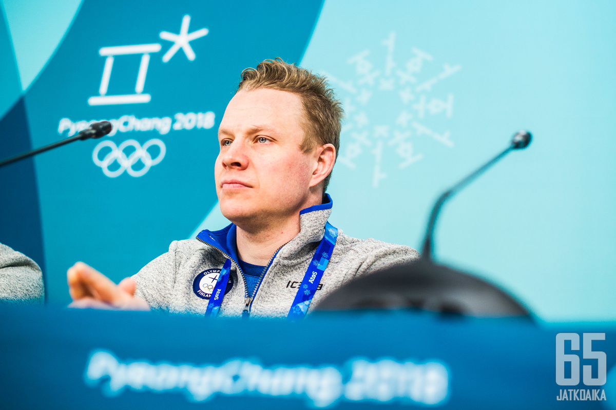 Suomen maajoukkueen kapteenina olympialaisissa ollut Lasse Kukkonen kipparoi loppukauden Kärppiä.