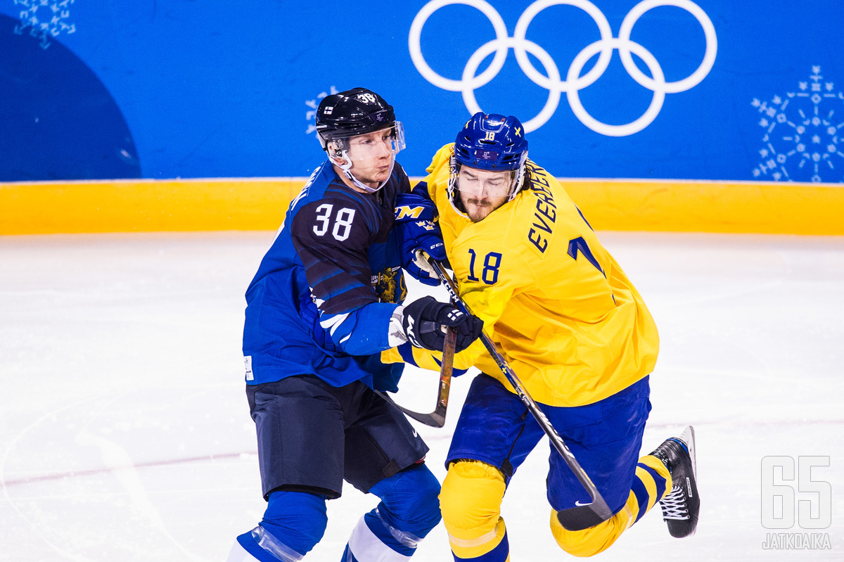 Suomi ja Ruotsi kohtaavat jälleen olympiajäillä.