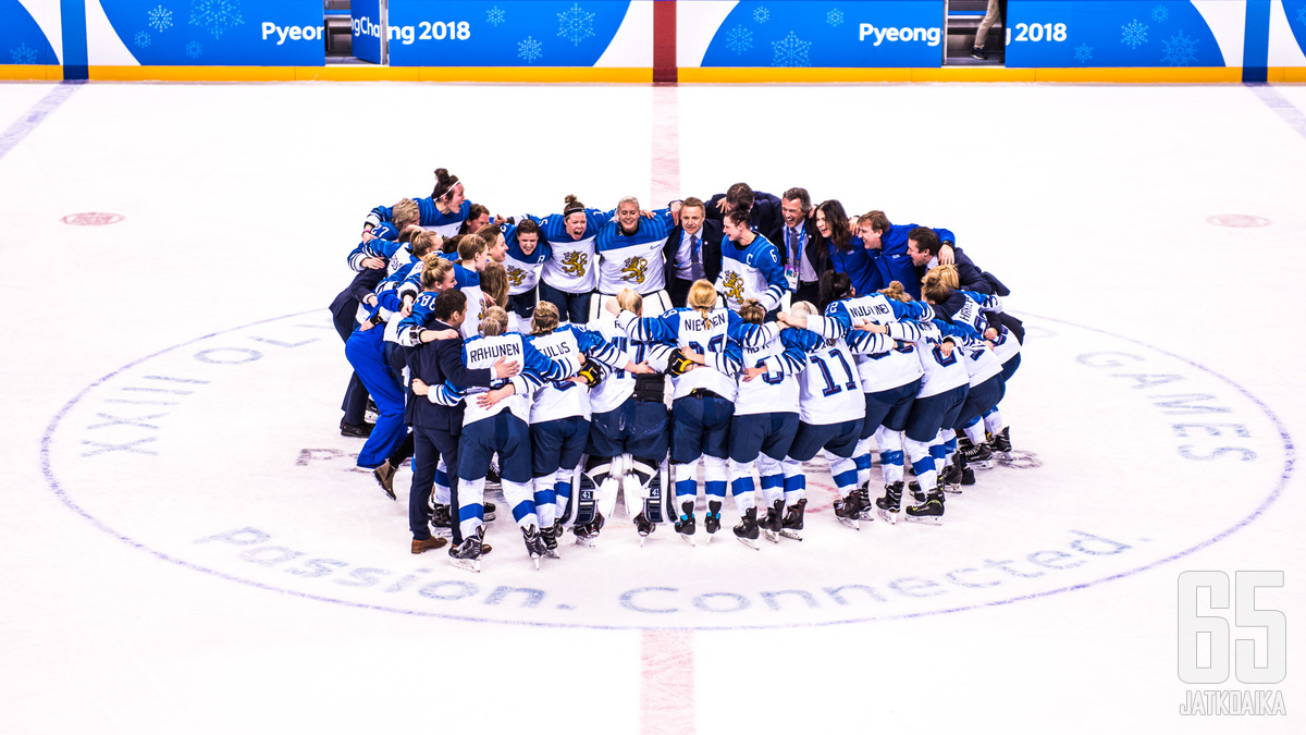 Suomi nappasi olympiapronssia.