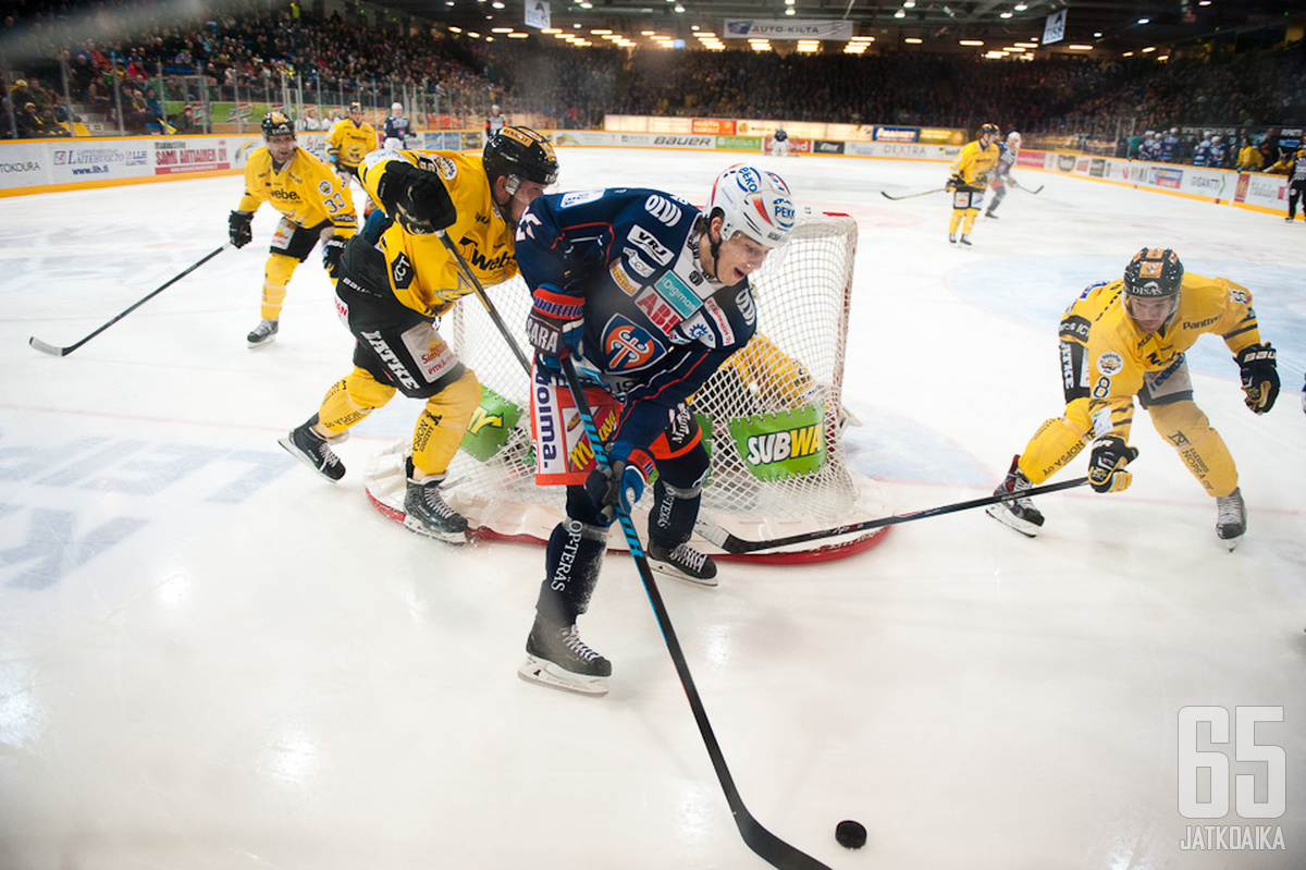 Joulukuussa Tappara vei SaiPaa lukemin 4-1.