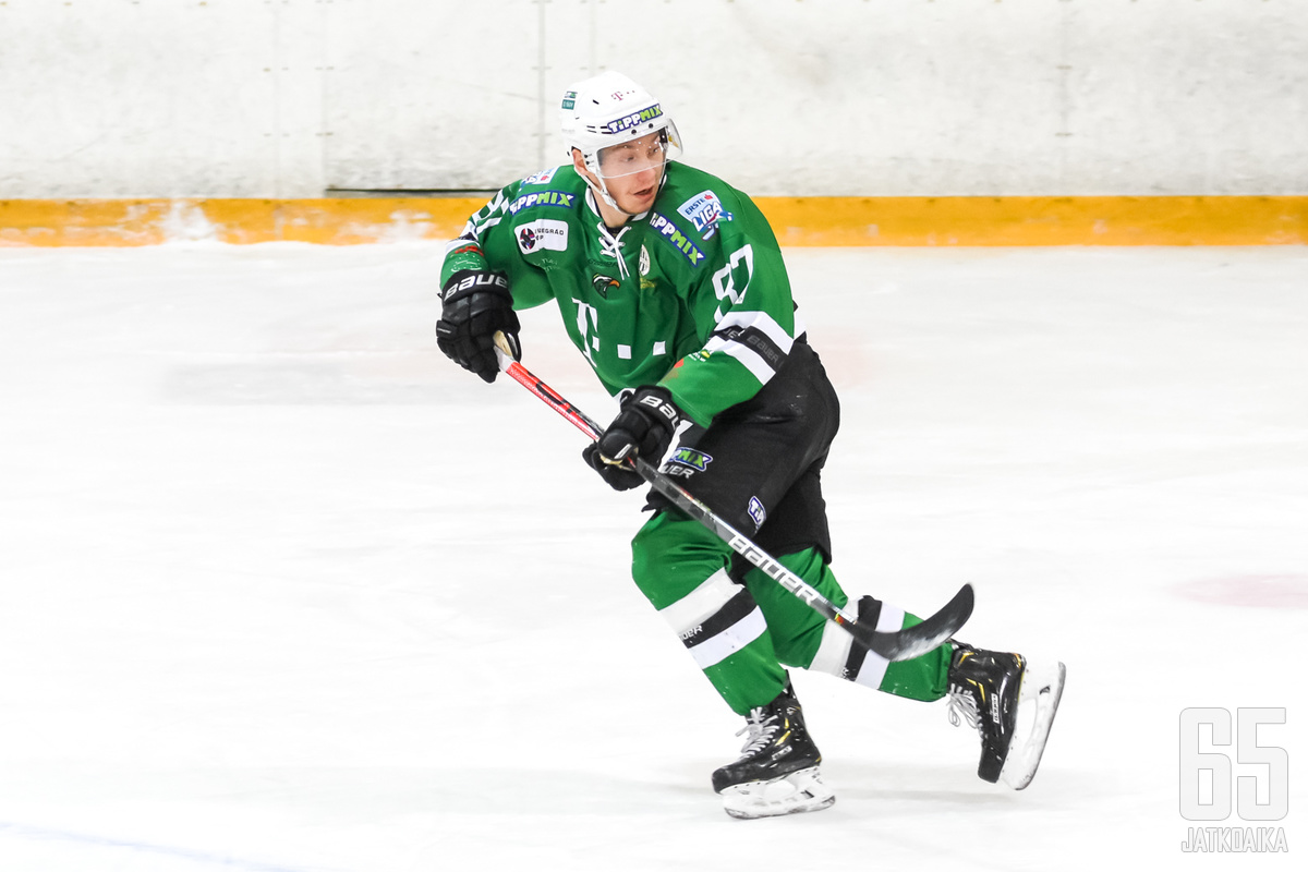 Rasmus Kulmala on pelannut Unkarissa vuodesta 2017 alkaen.