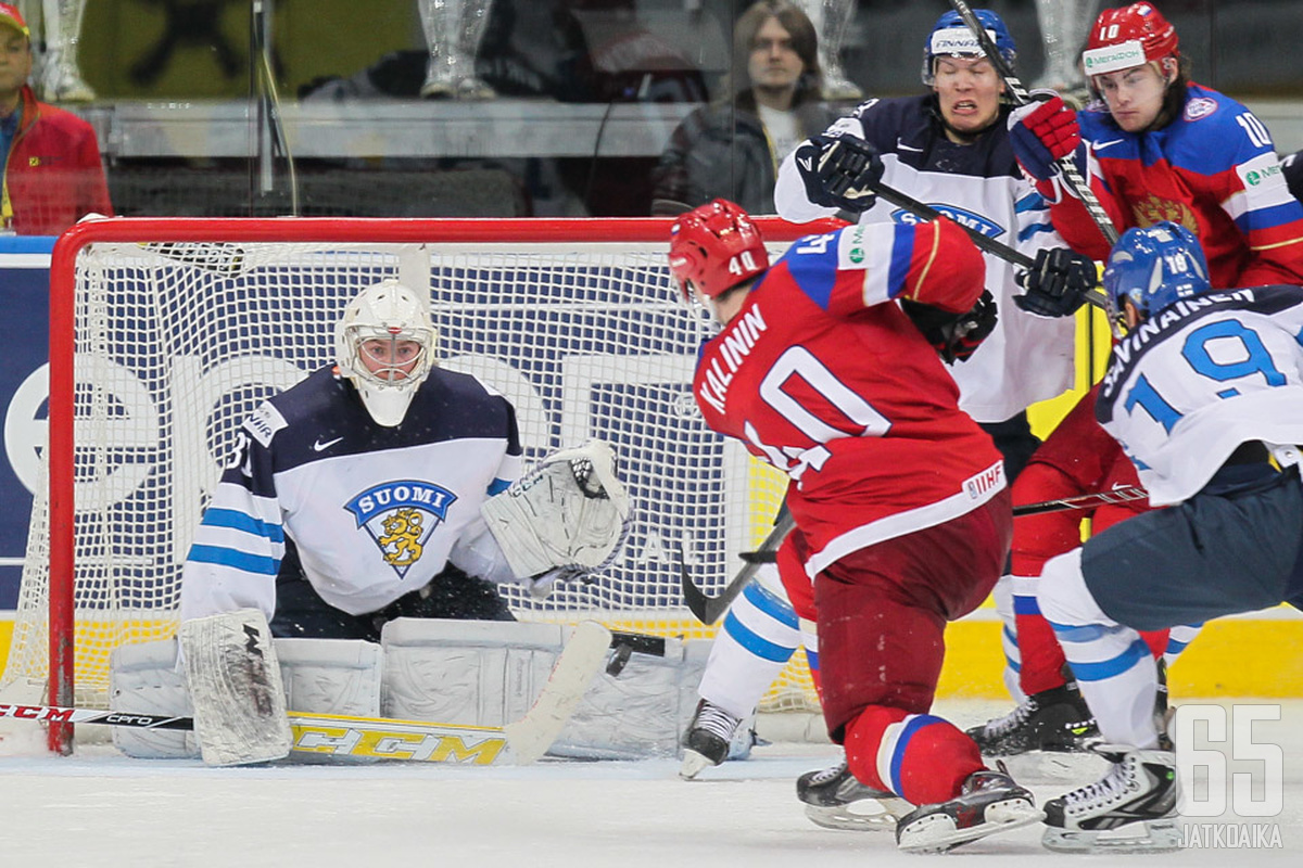 Sergei Kalinin on edustanut Venäjää yksissä MM-kisoissa.