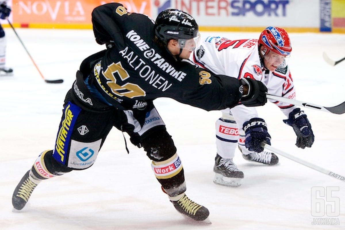 Aaltosen KHL-oikeudet siirtyivät Moskovan Dinamolle. 