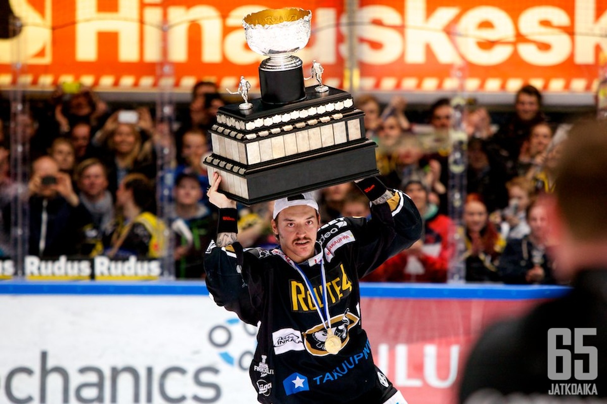 Juhamatti Aaltonen on nelinkertainen Suomen mestari.