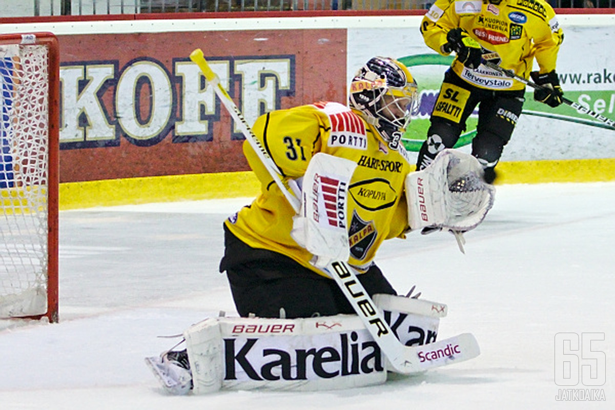 Ahonen edusti Liigassa viimeksi KalPaa. 