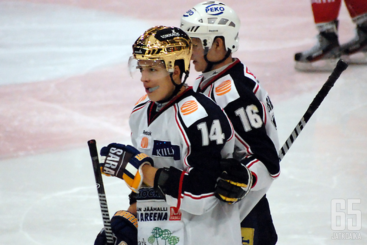 Kultakypäräinen Ilomäki palasi LeKiin lainalle ja oli heti isossa roolissa.