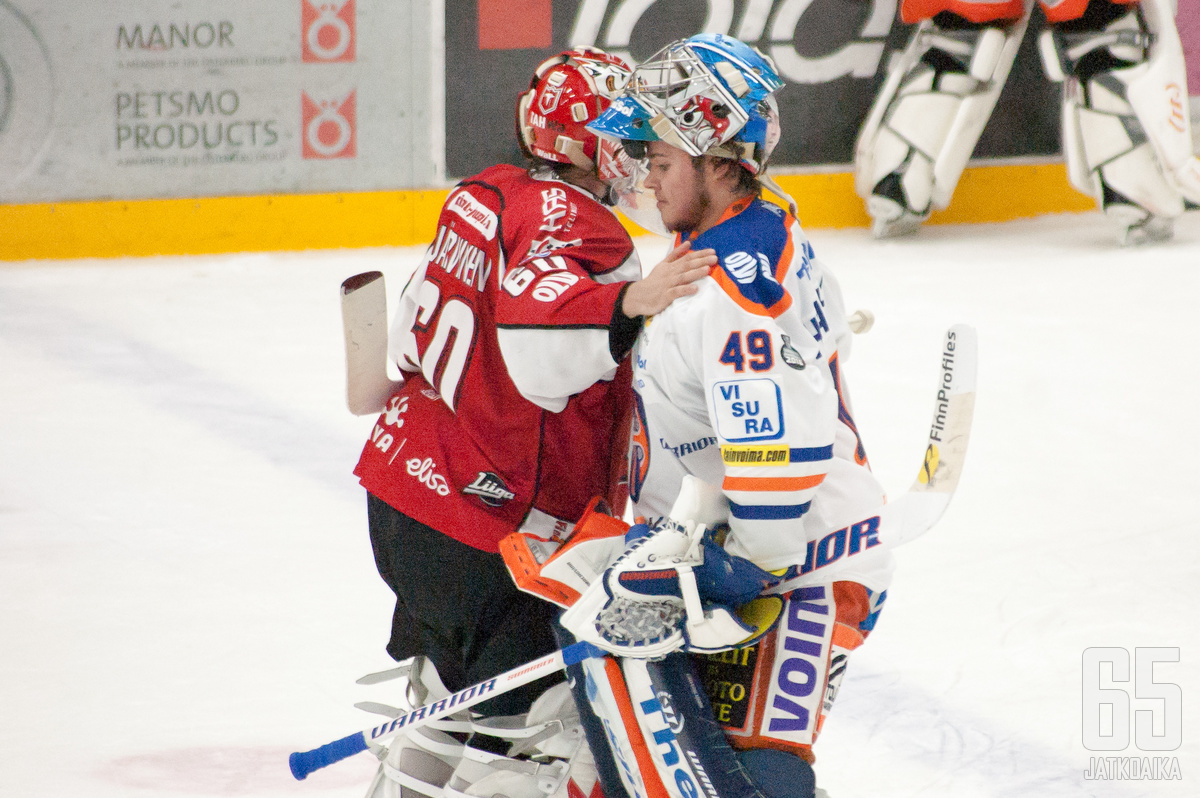 Järvinen ja Hrachovina olivat jo viime kaudella joukkueidensa luottomiehiä.