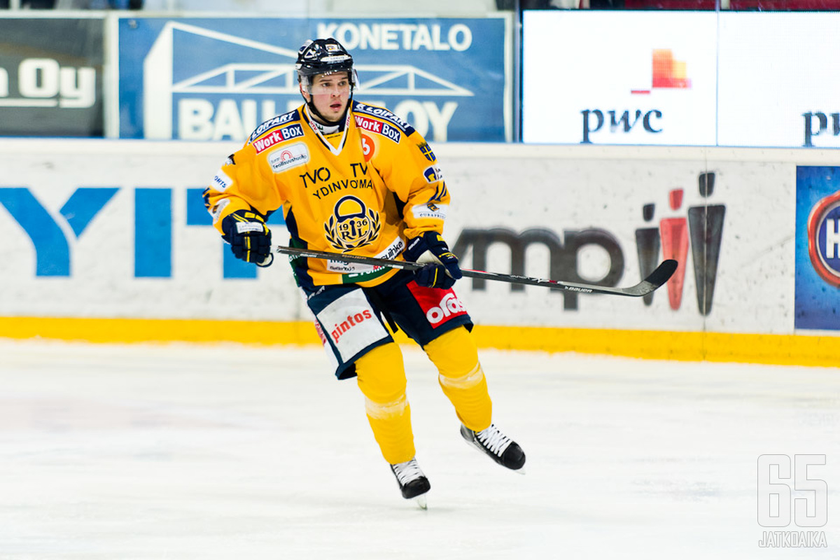 Nikko on pelannut Raumalla jo neljän kauden ajan.