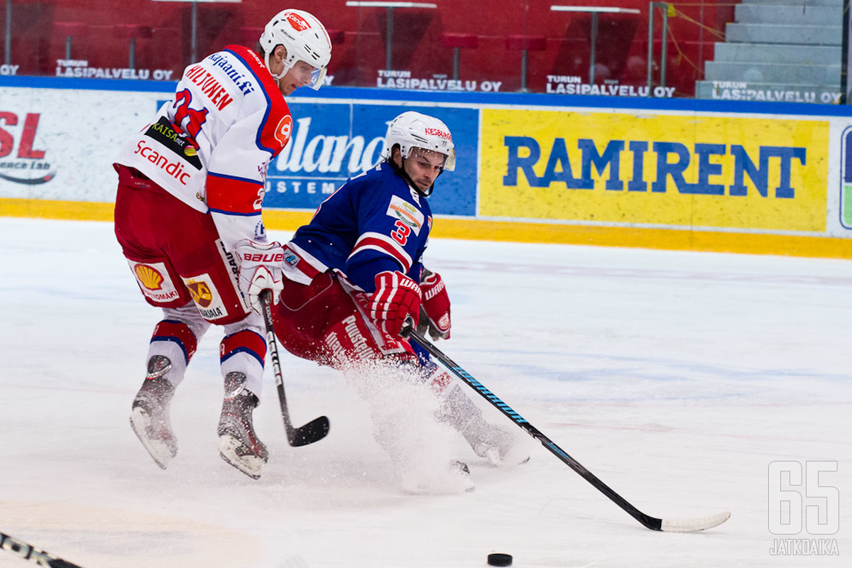 Vidgren pelasi viimeksi TUTOssa keväällä 2014.