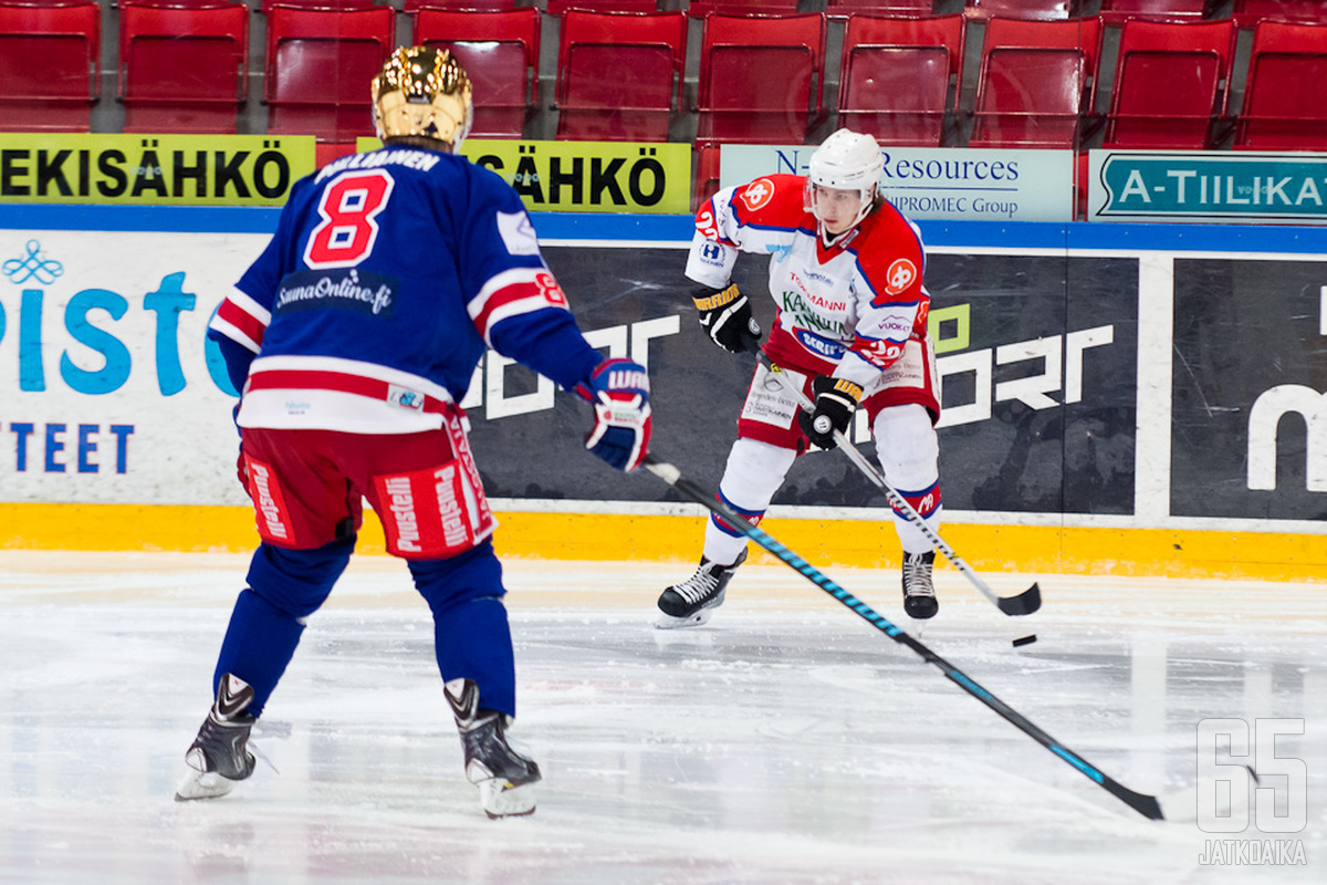 Antti Kalapudas tekee paluun Hokki-paitaan perjantaina, mutta TUTO joutuu pärjäämään ilman Tuukka Pulliaista.