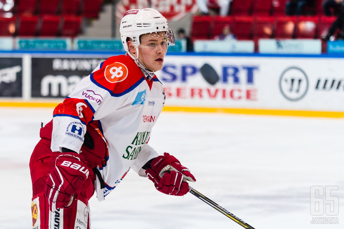 Ville Saukko kirjautti Jokipoikia vastaan tehot 1+1.