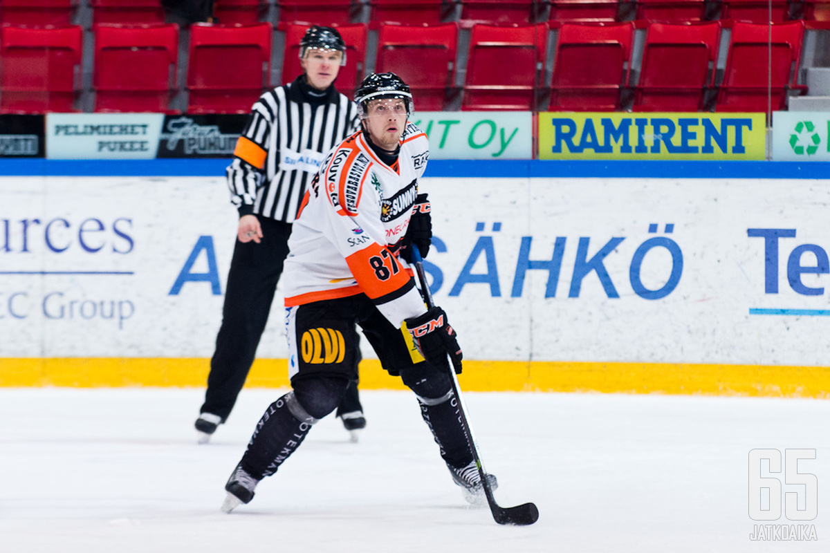 Joona Karevaara pelasi kaksi edellistä kautta KooKoossa