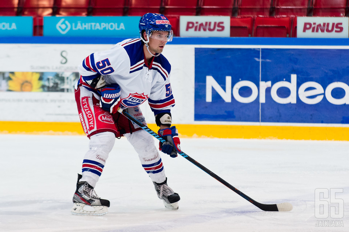 Nico Lehto on pelannut pääosan kaudestaan Turussa.