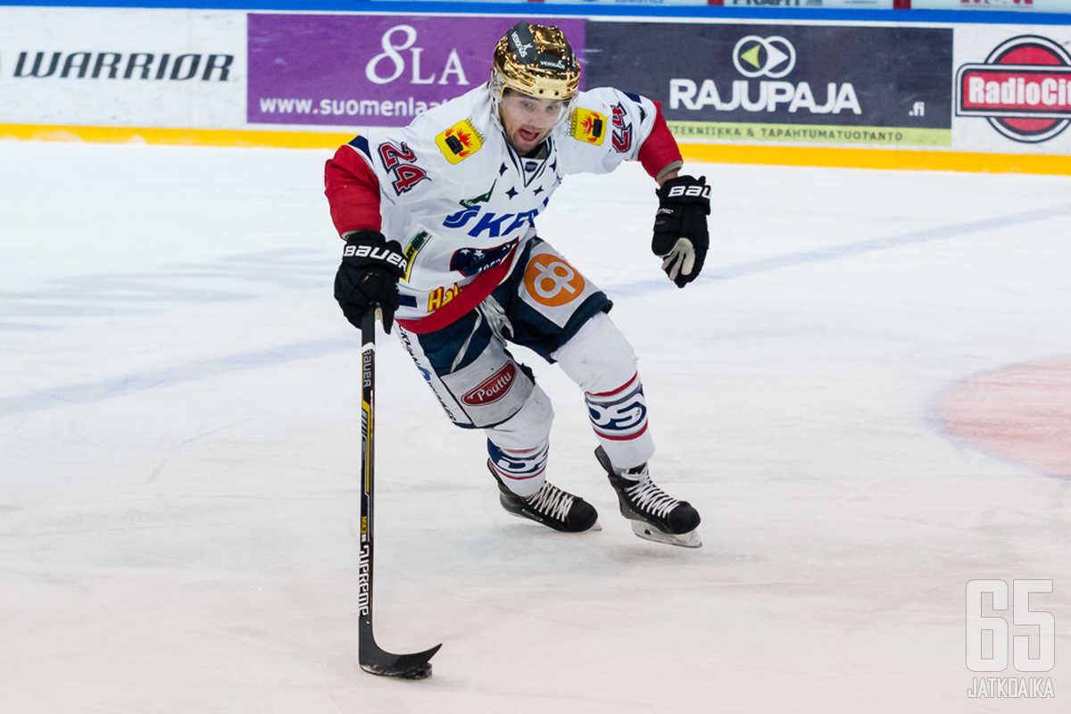 Janne Kivilahti on Hermeksen tehokkain pelaaja. 