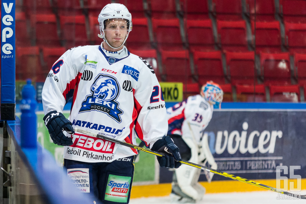 LeKissä Tuominen keräsi 21 ottelussa 16 tehopistettä.
