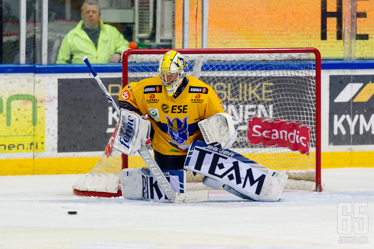 Sami Rajaniemi pelasi vahvan ottelun.