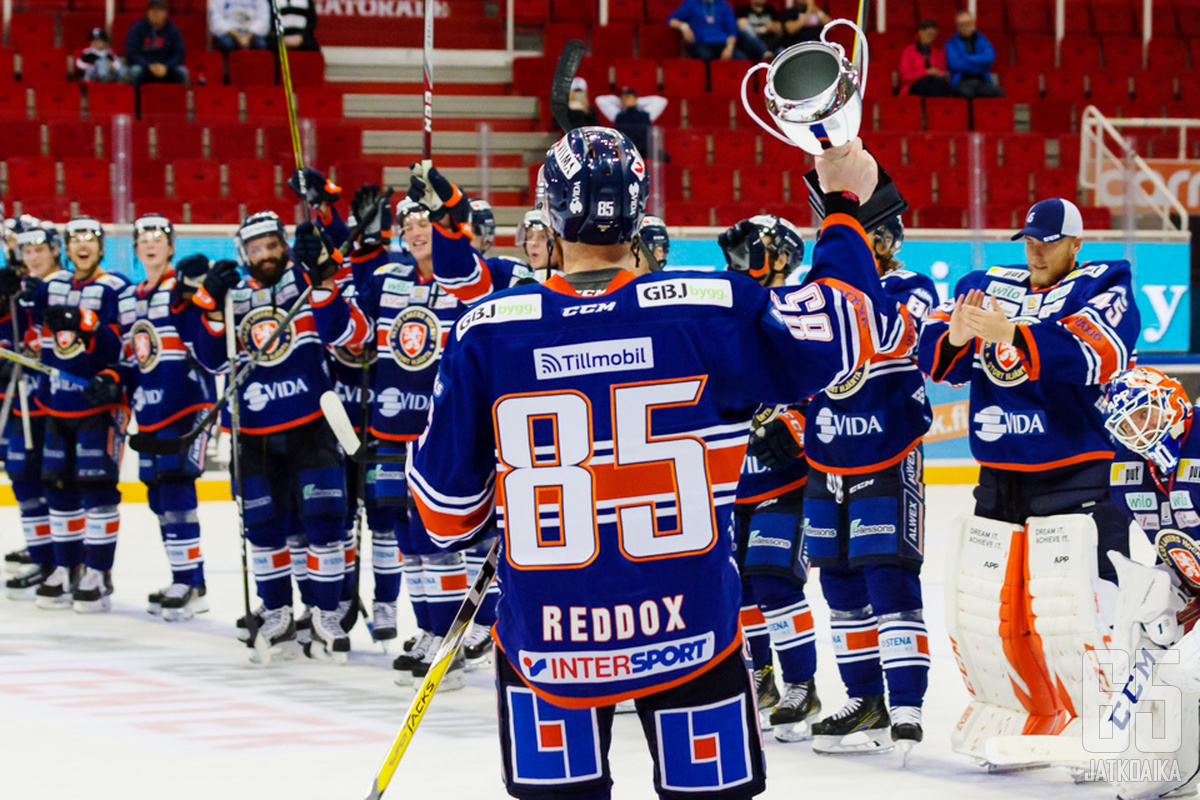 Växjö Lakers voitti syksyllä TPS Cupin Turussa.