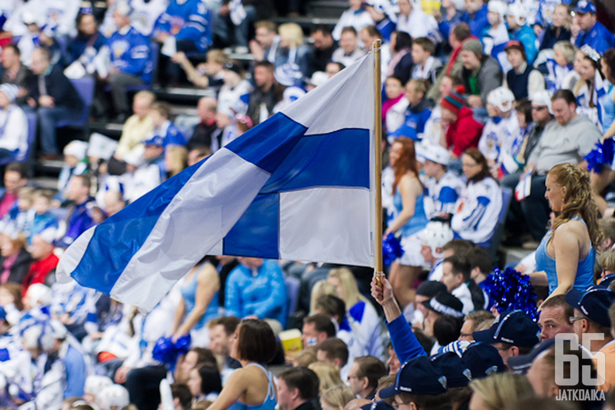 Suomi onnistui nappaamaan kaksi pistettä.