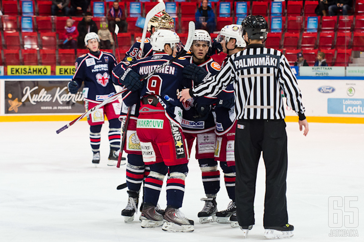 SaPKo klaarasi vieraspinnat Kajaanistakin.