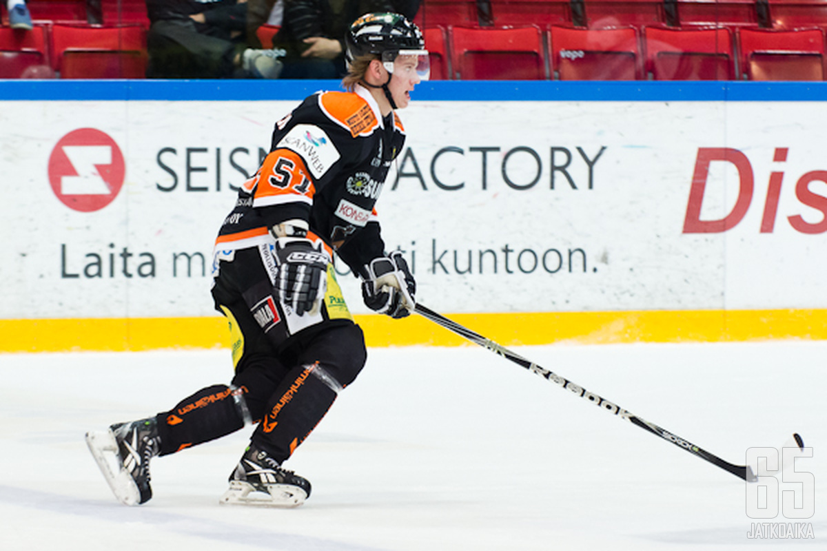 Mikko Virtanen pelaa elämänsä jääkiekkokautta.