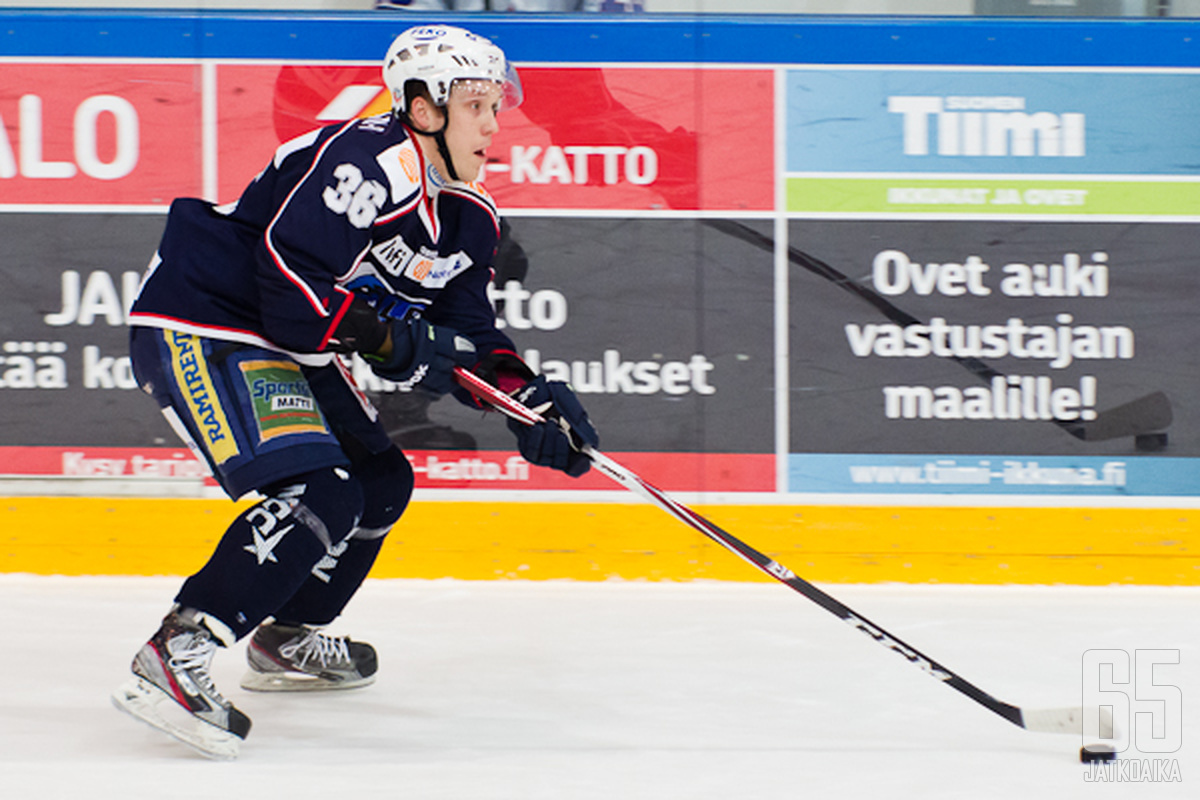 Antti Hildén teki kaksi maalia johdattaen joukkonsa voittoon.