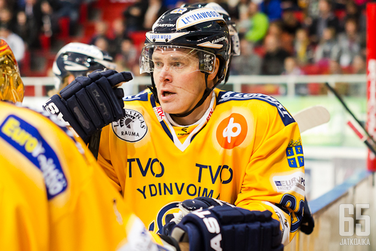 Jussi Pesonen pelasi päättyneellä kaudella Lukossa 13 ottelua.