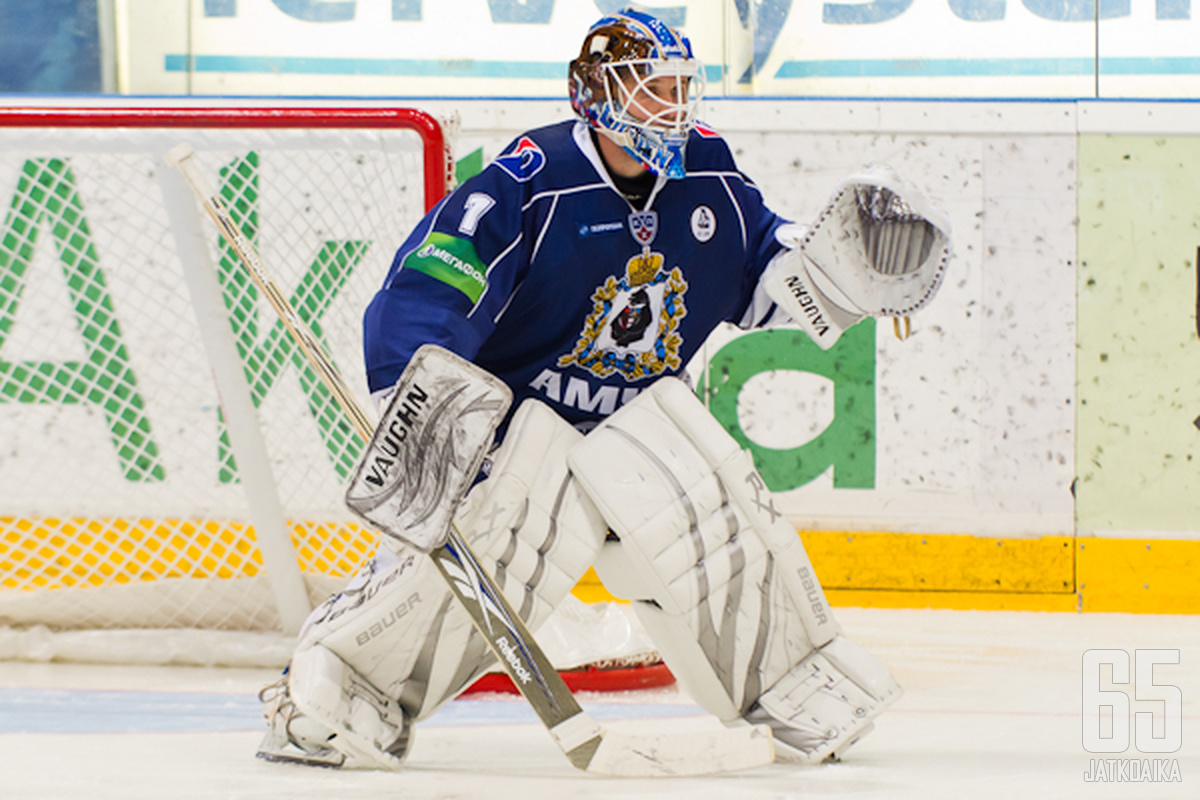 Amur Habarovsk oli Lasakin viimeinen KHL-seura.