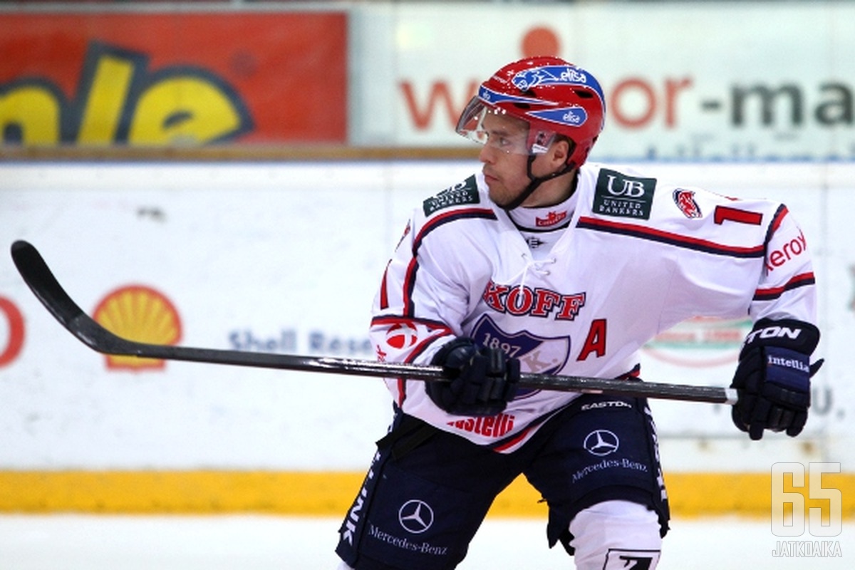 Kuparinen ehti pelata HIFK:ssa tällä kaudella vain 11 ottelua.