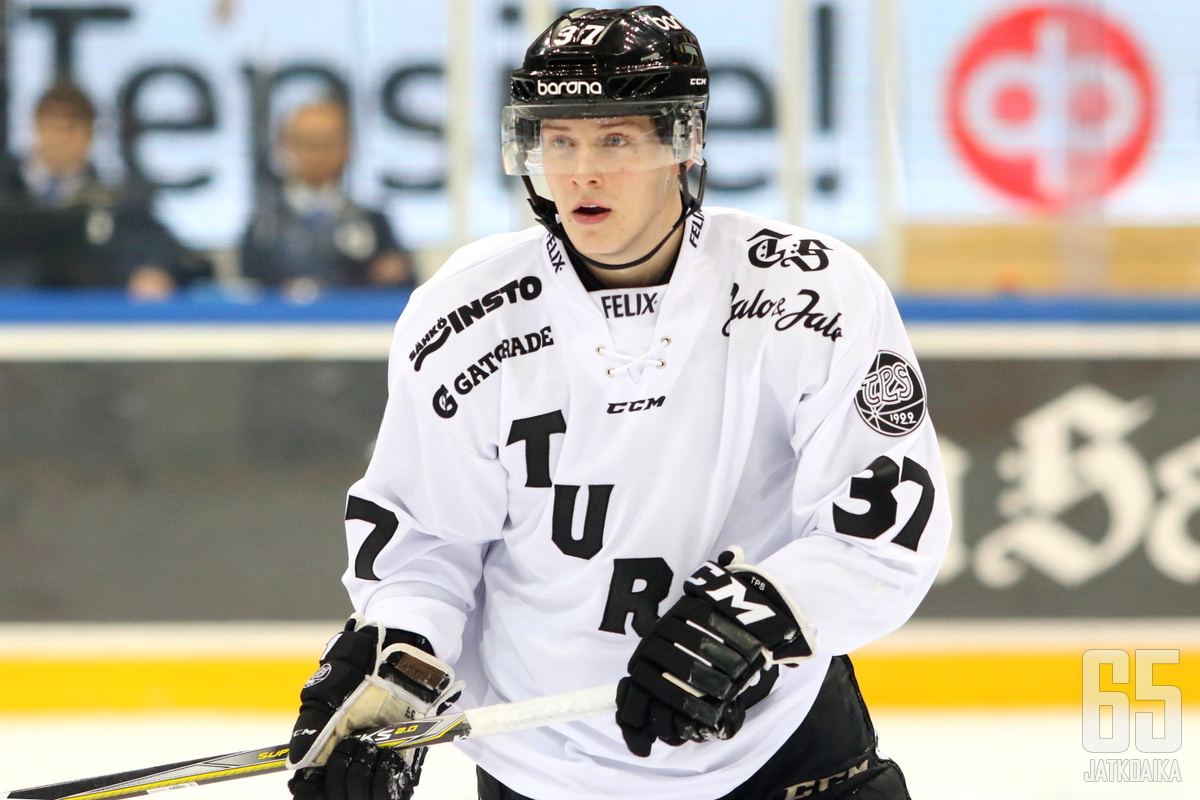 Patrik Virta oli runkosarjassa TPS:n neljänneksi tehokkain pelaaja.