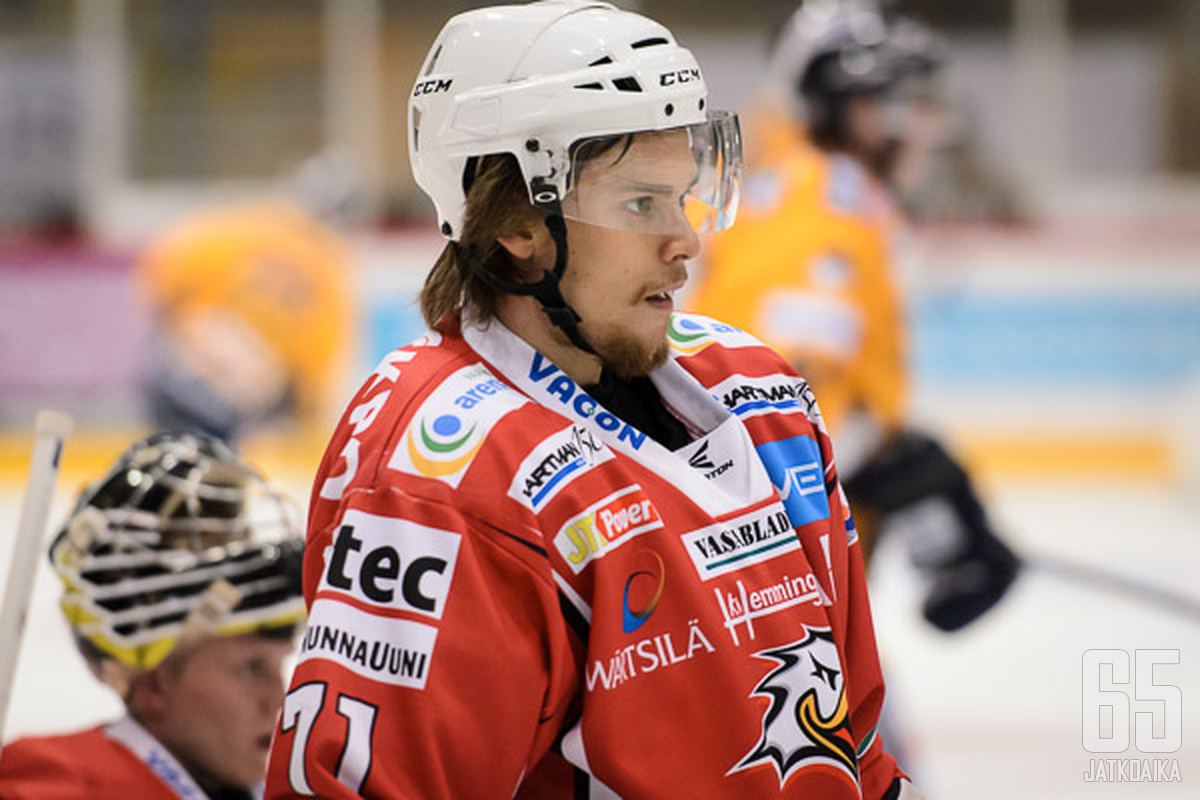 Kristian Tuohilampi joutuu jättämään väliin Sportin kauden kaksi ensimmäistä kamppailua.