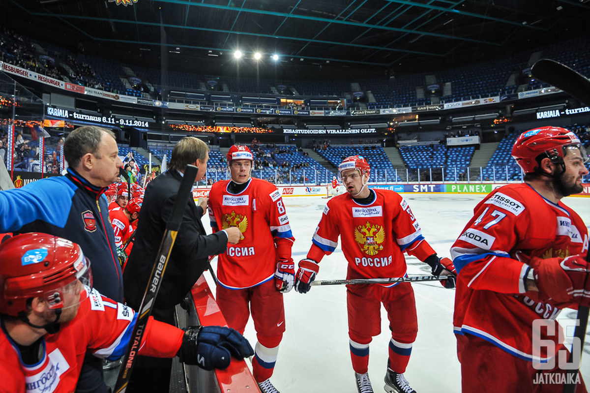 Venäjä saa jälleen kovan joukkueen perjantaina alkaviin MM-kilpailuihin.