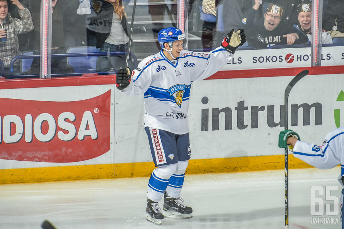 Kristian Näkyvä on ollut tuttu näky myös leijonapaidassa.