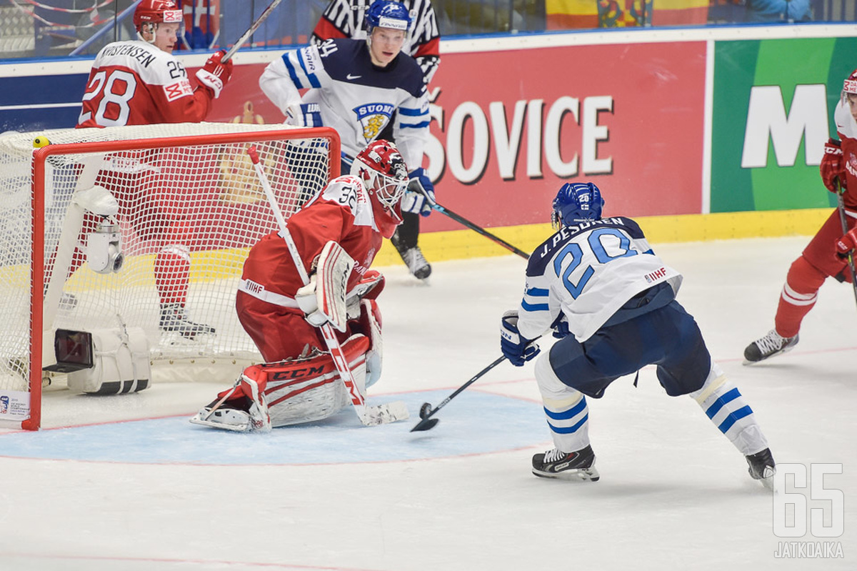Janne Pesonen teki ottelun toisen maalin.