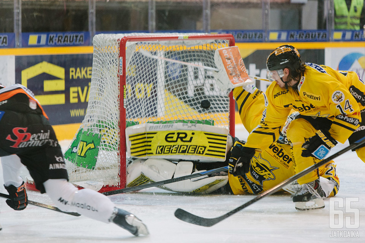 Jussi Markkasen paraatipelastuksia tarvitaan jälleen.