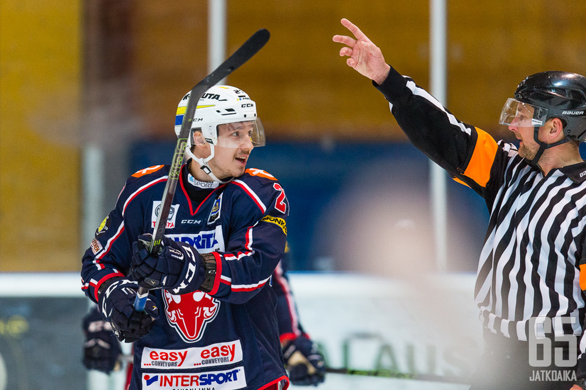 Rasmus Hämäläinen vastasi ottelun voittomaalista.