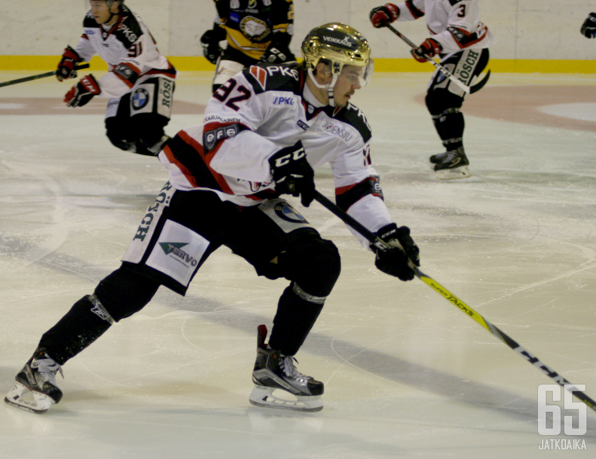Huhdanpää pelasi tehokkaan kauden Joensuussa.
