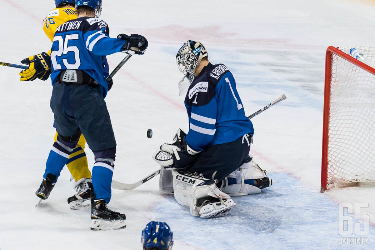 Kaapo Kähkönen oli Suomen viimeinen muuri ratkaisupaikoissa.